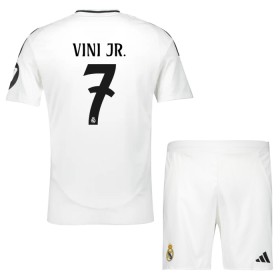 Camisetas Real Madrid Vini JR 7 Primera 2024-25 - Niño (+ Pantalones)